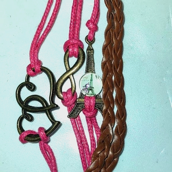 NEW Eiffel Tower/Infinity/Friendship Bracelets - Picture 7 of 16
